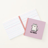 CARNET CAT HEUREUX (Intérieur)
