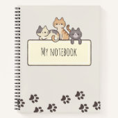 Carnet Cat lovers Notebook (Devant)