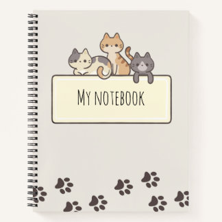 Carnet Cat lovers Notebook