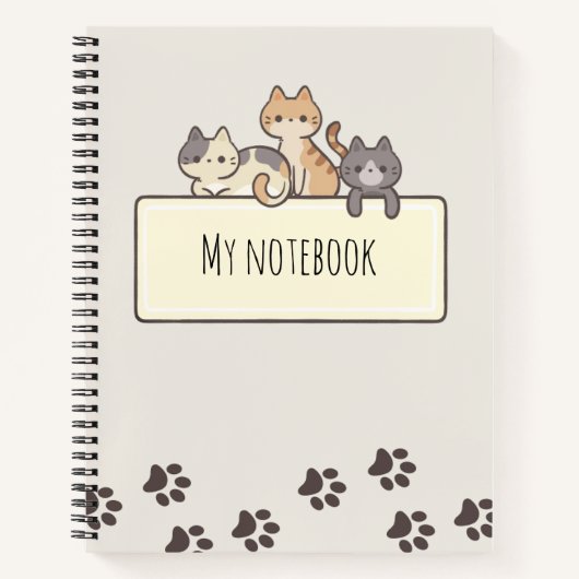 Carnet Cat lovers Notebook (Devant)