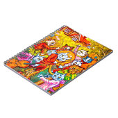 Carnet Cat Musical Band (Côté gauche)