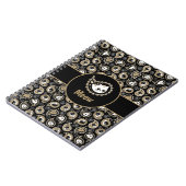 Carnet Cat Paisley (Côté gauche)