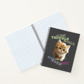 Carnet Cat Pet Cuttest Trouble Maker Cute Adorable Funny (Intérieur)
