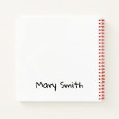 Carnet Cat Pride Paws Pride d'inspiration chat LGBTQ (Dos)