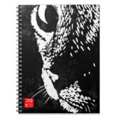 Carnet Cat with Pearl Earring (Devant)