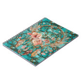 Carnet Catcher de rêve Turquoise (Côté gauche)
