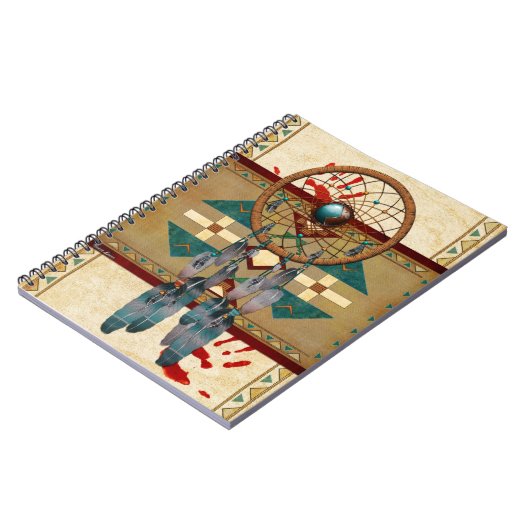 Carnet Catching Spirit Native American (Côté gauche)