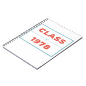 Carnet Catégorie 1978 (Côté gauche)