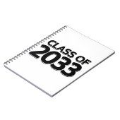 Carnet Catégorie 2033 (Côté gauche)