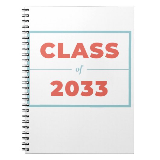 Carnet Catégorie 2033 (Devant)