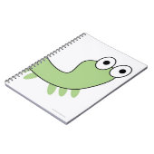 Carnet Caterpillar verte (Côté gauche)