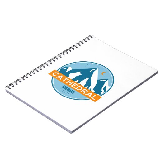 Carnet Cathedral Range California (Côté gauche)