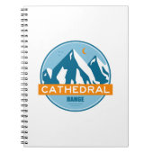 Carnet Cathedral Range California (Devant)