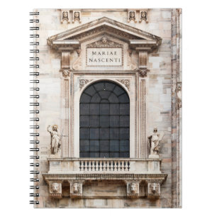 Carnet Cathédrale de Milan. Beau temple italien