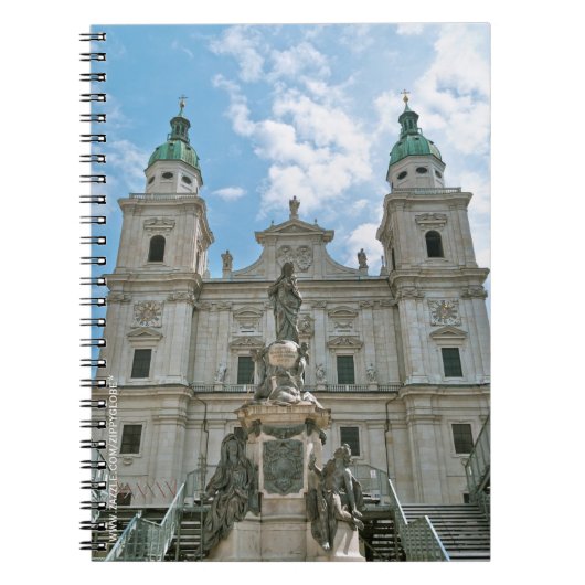 Carnet Cathédrale de Salzbourg (Devant)