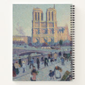 Carnet Cathédrale Notre-Dame Paris France Peinture classi (Dos)