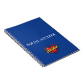 Carnet Catherine Cœur Bleu (Côté Droit)