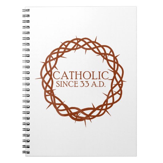 Carnet Catholique depuis 33 A.D. (Devant)