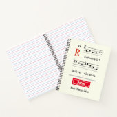 Carnet Catholique Grégorien Chant Hymne de Pâques Élégant (Intérieur)