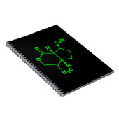 Carnet Catnip Nepetalactone Molecular Chemical Formula (Côté Droit)