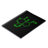 Carnet Catnip Nepetalactone Molecular Chemical Formula (Côté gauche)