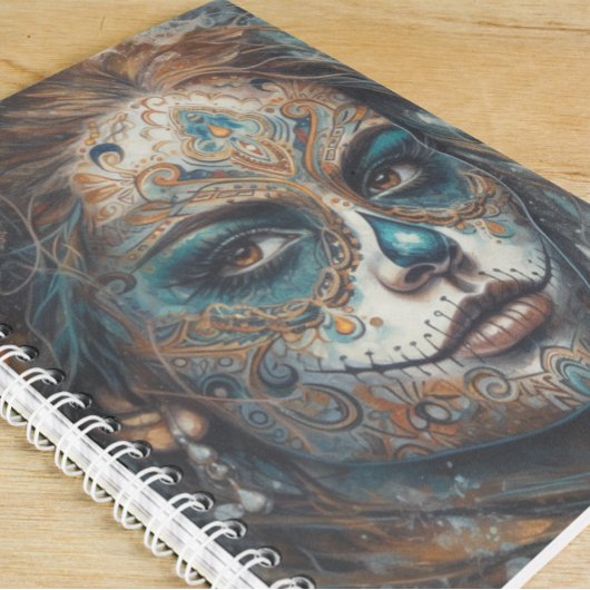 Carnet Catrina Azul