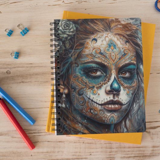 Carnet Catrina Azul