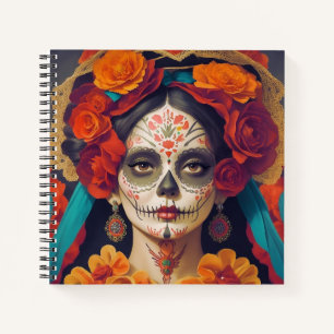 Carnet Catrina Day Of The Dead 1