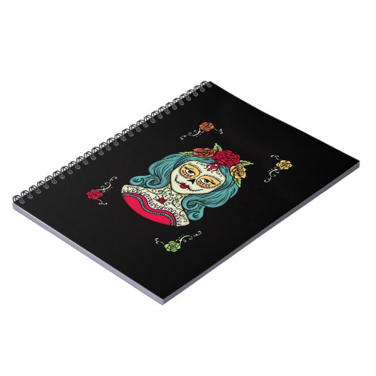 Carnet Catrina Día de Muertos Web (Côté gauche)