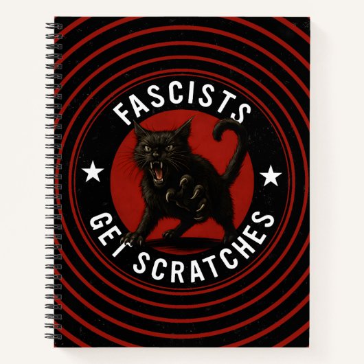 Carnet Cats Against Fascists (Devant)