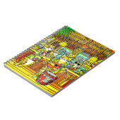 Carnet Cats on an Island Vacation in a Tiki Bar (Côté gauche)