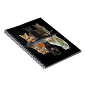 Carnet Cats Reflection Friend Cat Lovers Cute Tiger (Côté Droit)
