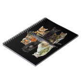 Carnet Cats Reflection Friend Cat Lovers Cute Tiger (Côté gauche)