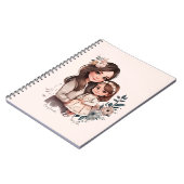 Carnet Caution adorable mère et fille (3) (Côté gauche)