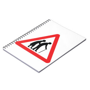 Carnet CAUTION Personnes ÂGÉES - VOYAGE UK