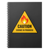 Carnet Caution Science in Progress (Devant)