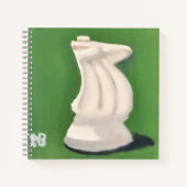 Carnet Cavalier blanc (Devant)