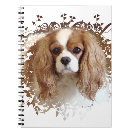 Carnet Cavalier King Charles Spaniel (Devant)