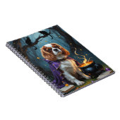 Carnet Cavalier King Charles Spaniel Fantaisie d'Hallowee (Côté Droit)