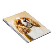 Carnet Cavalier King Charles Spaniel Peinture originale (Côté Droit)