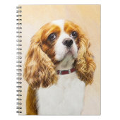 Carnet Cavalier King Charles Spaniel Peinture originale (Devant)