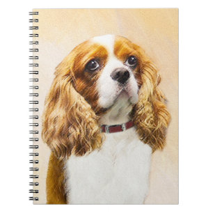 Carnet Cavalier King Charles Spaniel Peinture originale