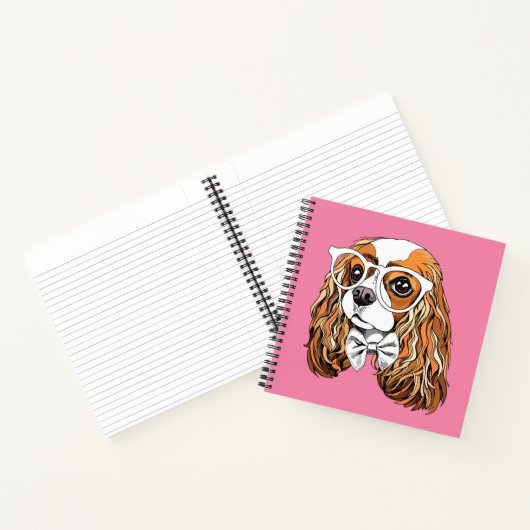 Carnet Cavalier King Charles Spaniel Portrait (Intérieur)