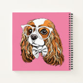 Carnet Cavalier King Charles Spaniel Portrait (Dos)