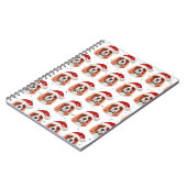 Carnet Cavalier King Charles Spaniel Race de Chien Noël (Côté gauche)