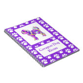 Carnet Cavapoo Kisses Cute Dog Silhouette PPY&B (Côté Droit)