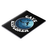 Carnet Cave Explorer Caver Caving Speleology Speluning (Côté gauche)