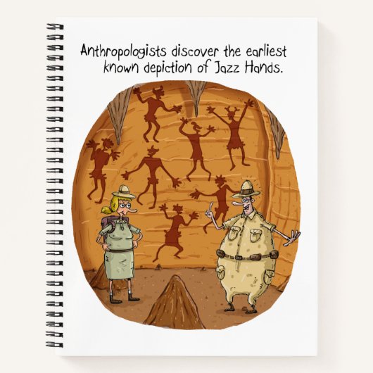 Carnet Cave Man Jazz Main (Devant)