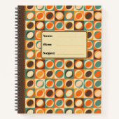 Carnet Ce boho inspiré collège gouverné bloc de compositi (Devant)