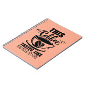 Carnet Ce café a le goût que vous devez la fermer (Côté gauche)